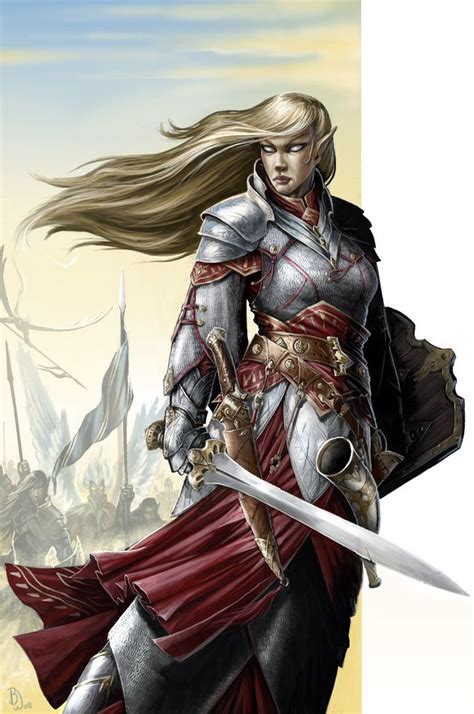 The General By Benwootten On Deviantart Fantasy Female Warrior Elves