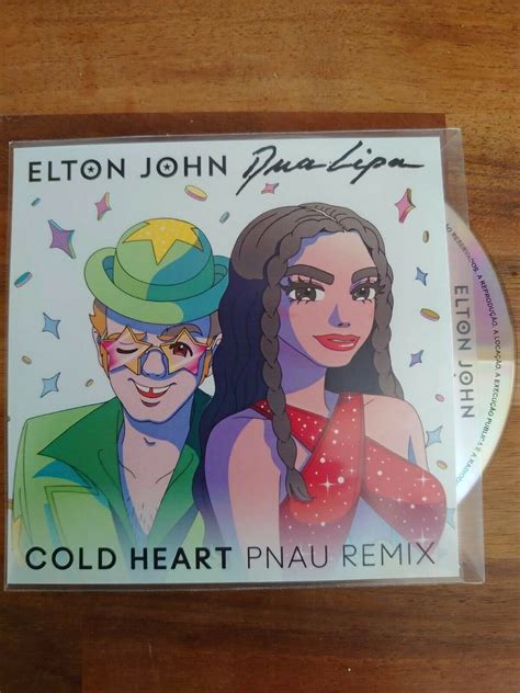 Elton John Dua Lipa Cold Heart Pnau Remix New Upfront Cd Promo