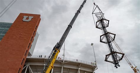 Photos: Olympic cauldron returns to University of Utah