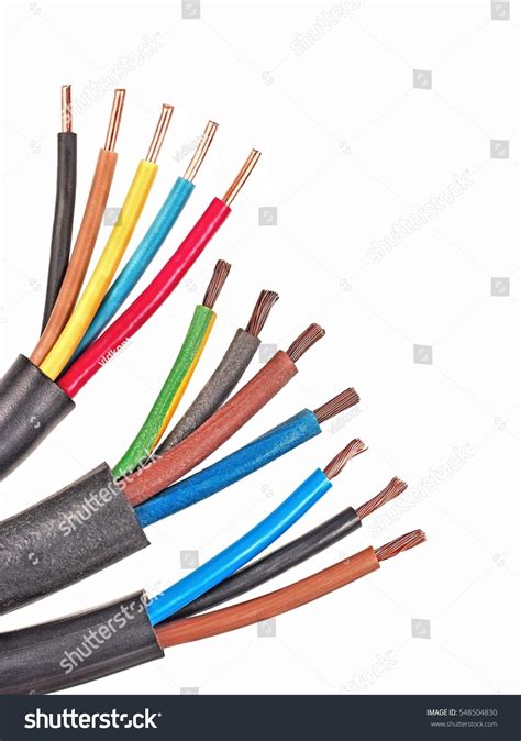 Copper Electric Wire Stock Photo 548504830 : Shutterstock