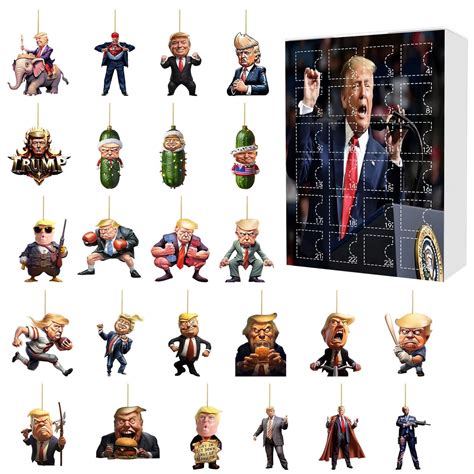 24 Days Trump Advent Calendar 2024 Christmas Countdown Calendar Donald