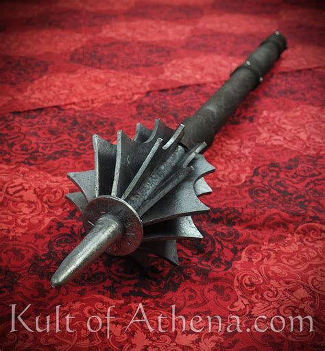 flanged mace