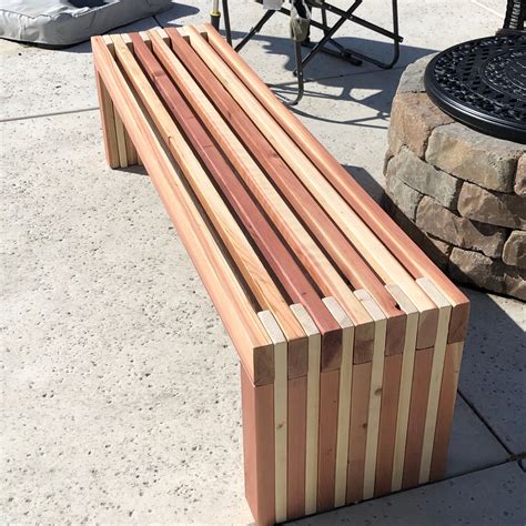 Simple Bench Plans Outdoor Furniture Diy 2x4 Lumber Patio Furniture Etsy Simple Benches Diy