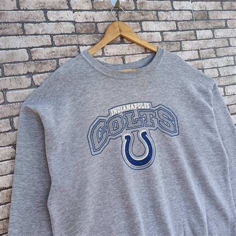 Vintage Rare 🔥 Vintage Indianapolis Colts Big Logo Sweatshirt | Grailed