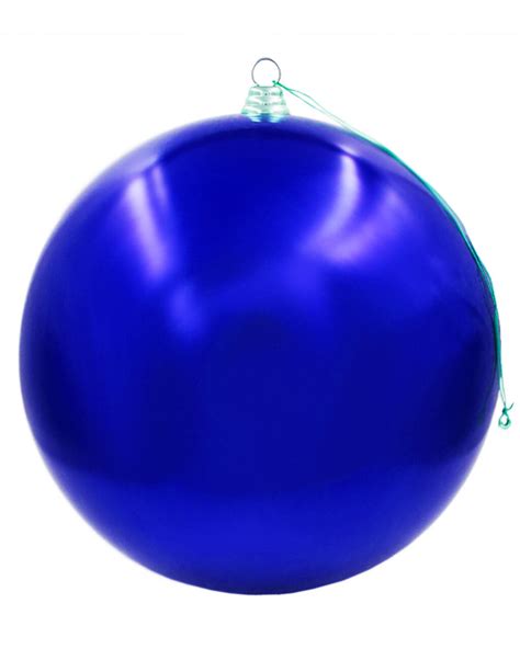 Royal Blue Christmas Bauble Gloss 500mm