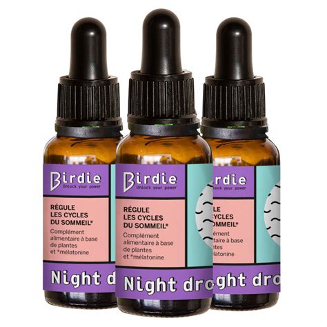 Night Drops 3 Mois Birdie Nutrition