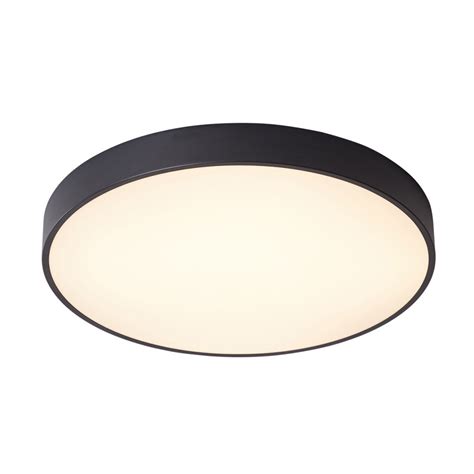 Plafoniera Moderna Neagra Rotunda Italux Orbital D60 3000k