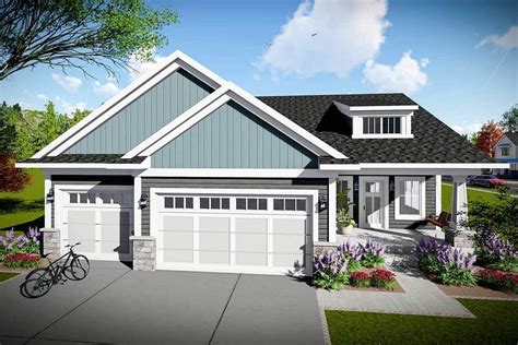 Plan 890076AH Classic Craftsman Ranch Home Plan With 3 Bedrooms