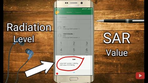 how to find phone radiation level