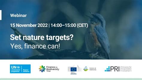 We Need To Talk About Biodiversity Overview Of The Webinar Series 2022 2023 Finance For