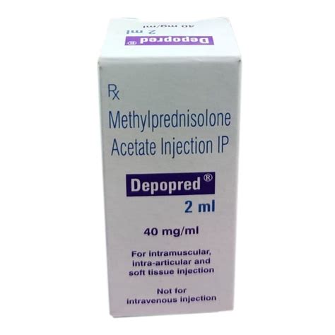 Methylprednisolone Acetat Injection Ip Mg Ml At Rs Box In New Delhi