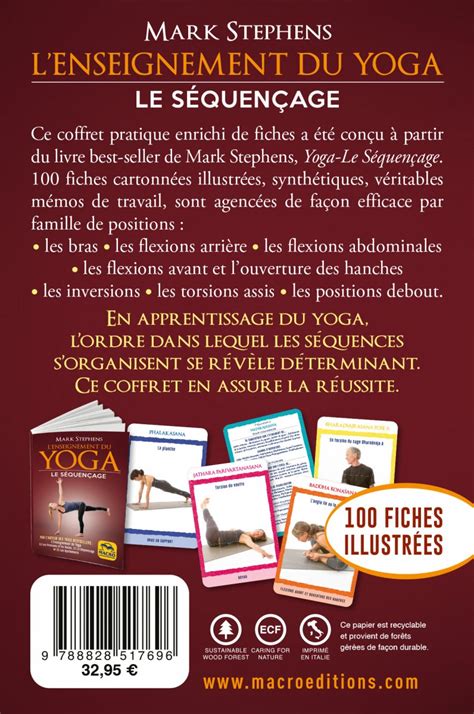 L Enseignement Du Yoga Le S Quen Age Cartes Coffret X Cm Di