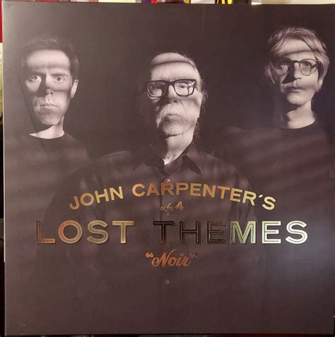 John Carpenter Lost Themes No 4 Noir RED Odyssey Records