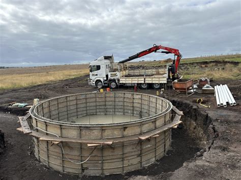 L Underground Concrete Tank With Covered Lid Geelong Vic