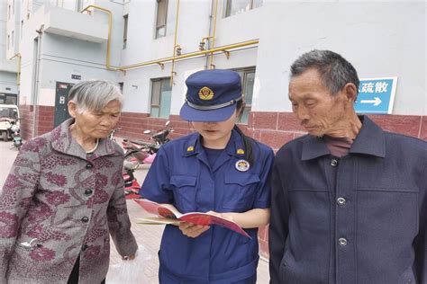 张掖临泽：小网格凝聚大力量 筑牢消防安全“防火墙” 国际在线移动版