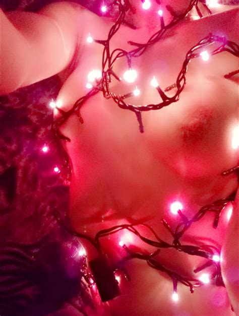 Pink Red Light Christmas Ornament Porn Pic