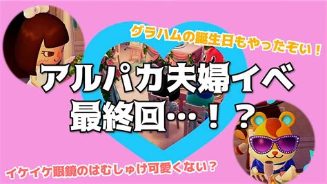 【あつ森】アルパカ夫婦のパーティーで二人の距離が！？【女性実況】【あつまれどうぶつの森】 Youtube