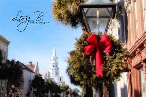 Christmas In Downtown Charleston Christmas Christmas Wreaths