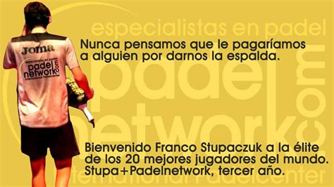 Franco Stupaczuk Revelacion Del Wpt World Padel Tour Un Premio Tan