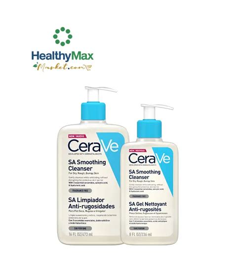 CERAVE SA Smoothing Cleanser | HealthyMaxMarket.com