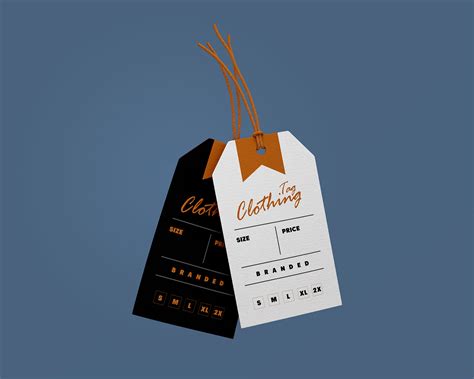 Free Clothing Hang Tag Mockup PSD Set - Good Mockups