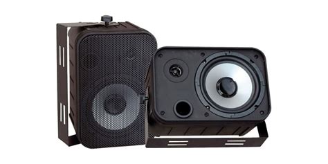 Dual Waterproof Outdoor Speaker System