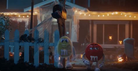 Yellow M&M’s Candy Gets Ghostly In Halloween Campaign | The Drum