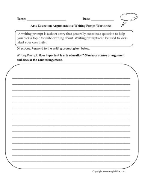 Free Printable Writing Prompts For Middle School Free Printable A Z