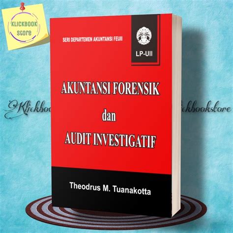 Jual Akuntansi Forensik Dan Audit Investigatif Oleh Theodorus Shopee