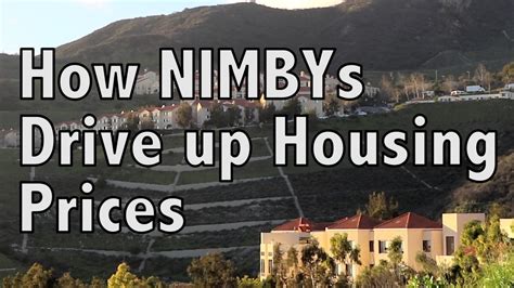 How Nimbys Drive Up Housing Prices In California Youtube