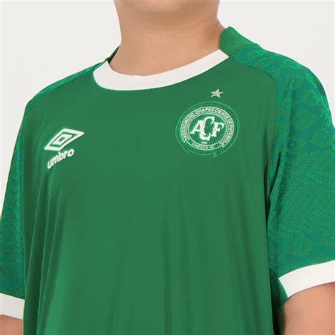 Camisa Umbro Chapecoense I 2021 Juvenil FutFanatics