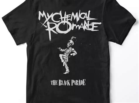 Kaos My Chemical Romance Black Parade Kaos Band Mcr New L Ramadhan