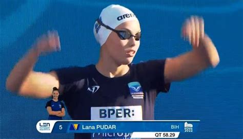 Lana Pudar U Finalu Evropskog Prvenstva U Rimu Na 100 M Leptir Video