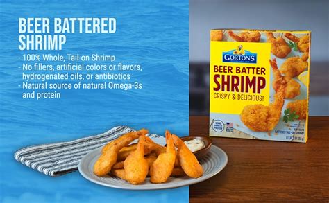 Gortons Crispy Pub Style Beer Batter Shrimp 9 Oz Frozen