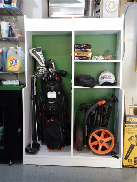 Inspirational Golf Bag Organizer For Garage Home Decoration And