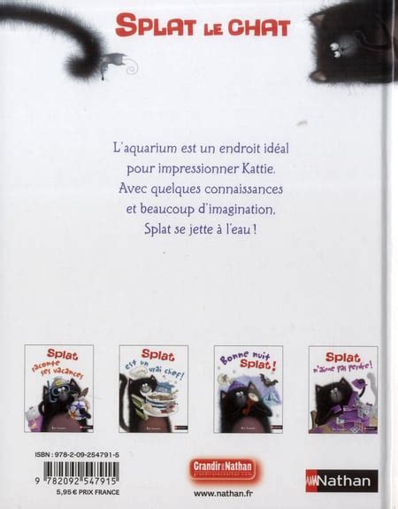 Splat va à l aquarium Rob Scotton 2092547917 Livres pour enfants