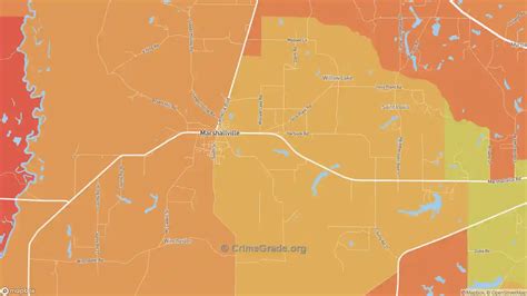 Marshallville, GA Violent Crime Rates and Maps | CrimeGrade.org