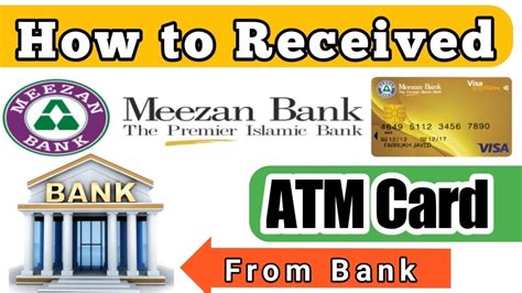 How To Receive Atm Card From Bank Meezan Bank Tips 4 You Youtube