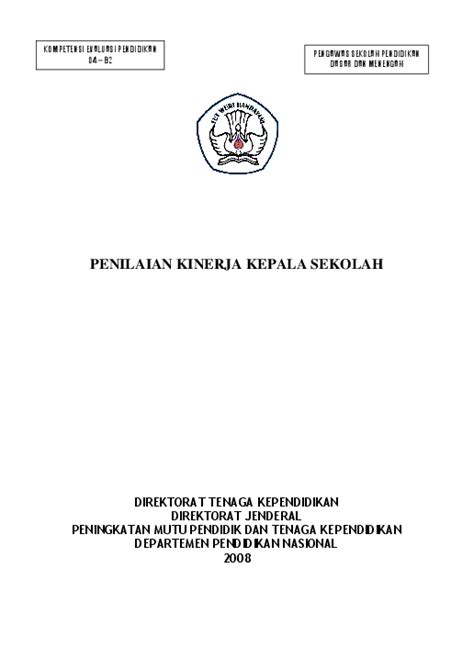 Detail Contoh Laporan Penilaian Kinerja Kepala Sekolah Koleksi Nomer 22