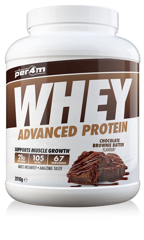 Per4m Chocolate Brownie Batter Whey Protein Per4m Nutrition