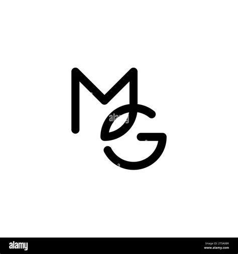 Mg Logo Mg Monogram Initial Mg Logo Letter Mg Logo Icon Vector Stock Vector Image And Art Alamy