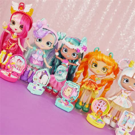 Shopkins Lil Secrets Shoppie Dolls And Lockets Toy Collection Kerchie In 2021 Shopkins And