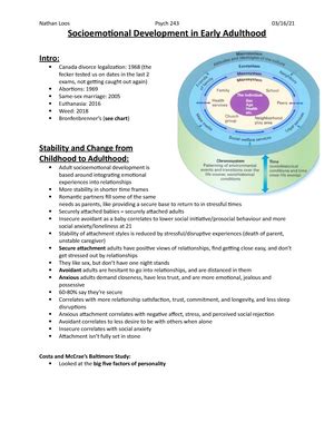 PSYC 243 Exam 1 Exam 1 Review Chapter 1 Key Concepts And Definition