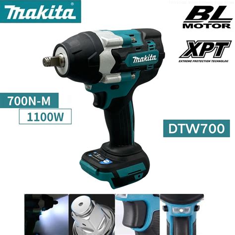 Makita-DTW700-1800-N-M-Torque-Brushless-Electric-cordless-Impact-Wrench ...
