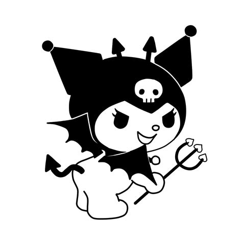 kuromi vector | Hello kitty tattoos, Hello kitty drawing, Kitty drawing