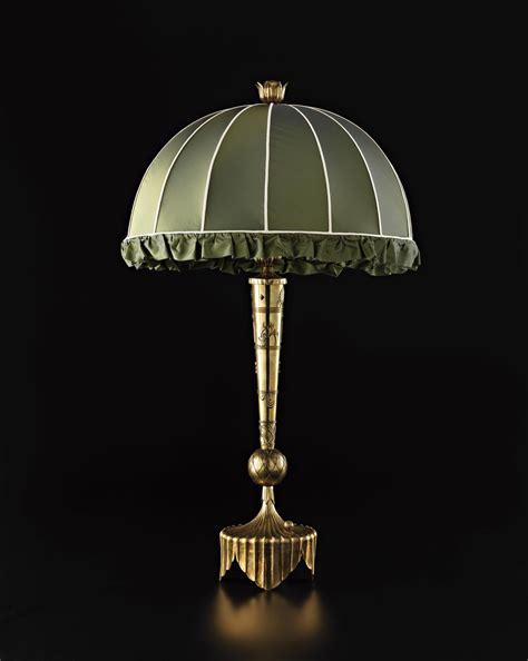 DAGOBERT PECHE table lamp ca 1922 Wiener Werkstätte Lamp