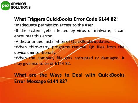 Ppt Best Steps Solutions For Quickbooks Error Powerpoint