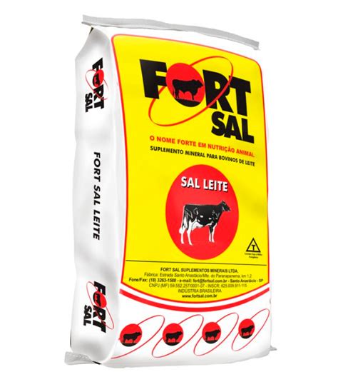 Suplemento Mineral Para Bovinos Fort Sal Leite