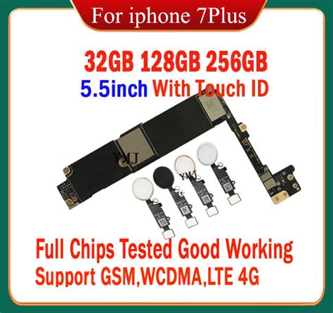 Factory Unlocked For Iphone Plus Inch Motherboard With No Touch Id