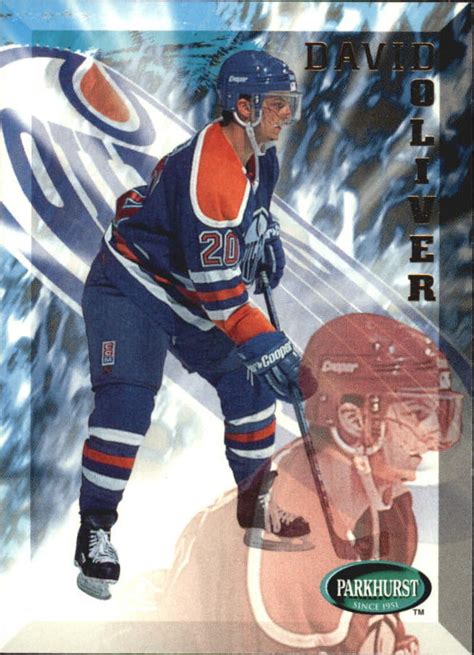 Parkhurst International Oilers Hockey Card David Oliver Ebay